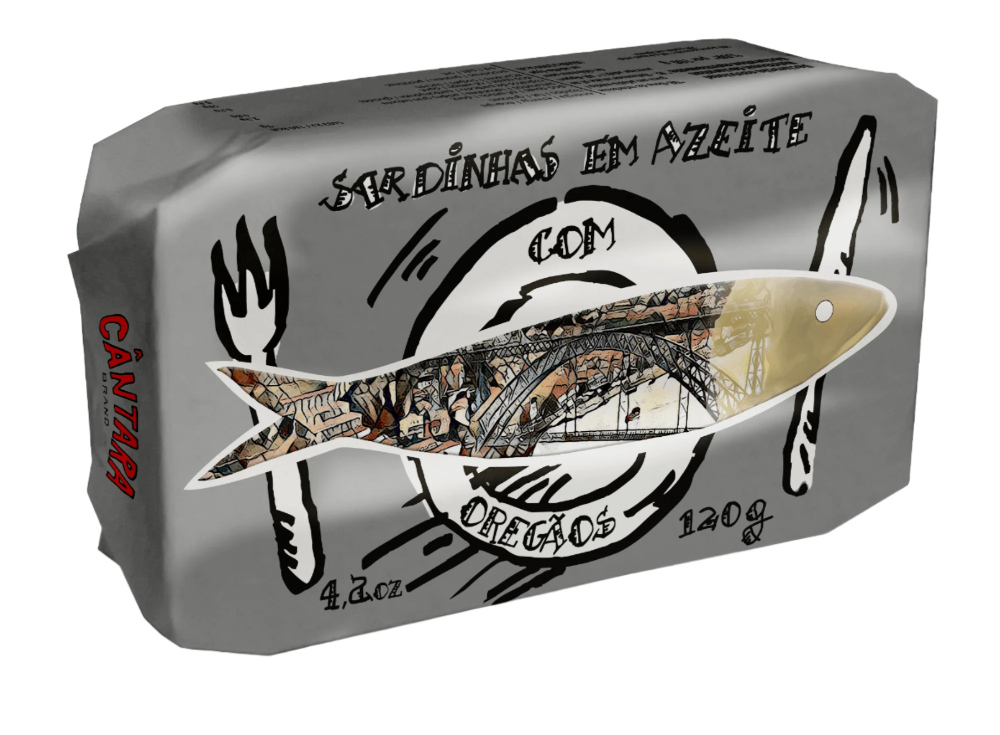 Sardinės alyvuogių aliejuje su raudonėliu Cantara CREATIVE