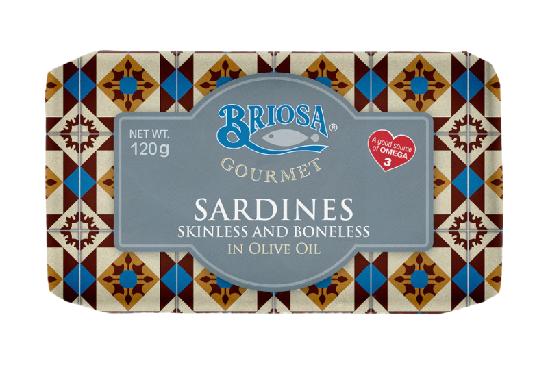 Sardiinid oliiviõlis ilma nahkade ja luudeta | Briosa Gourmet
