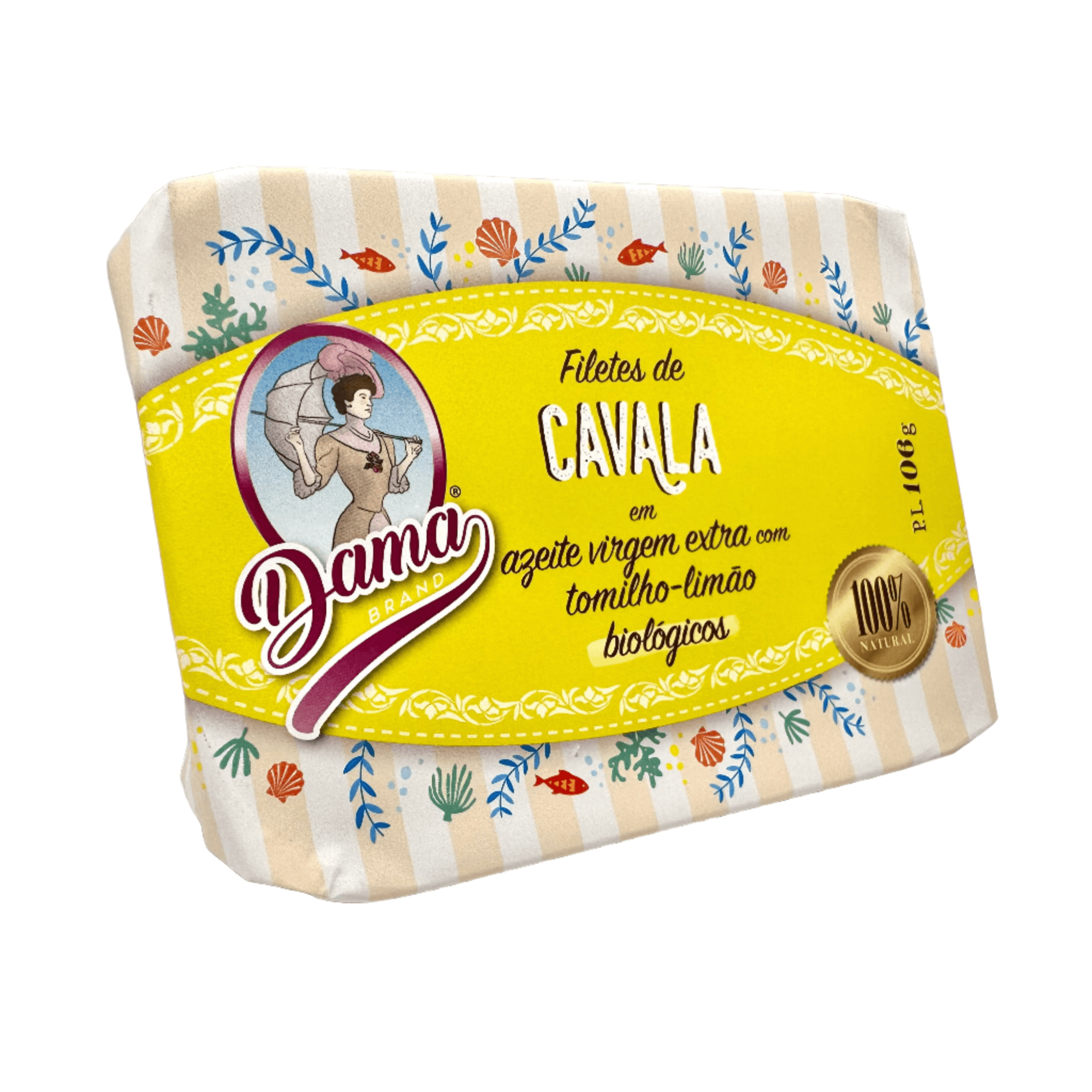 Makrellifilee ökoloogilises ekstra neitsioliiviõlis tsitruseliste tüümianiga (BIO) | Dama