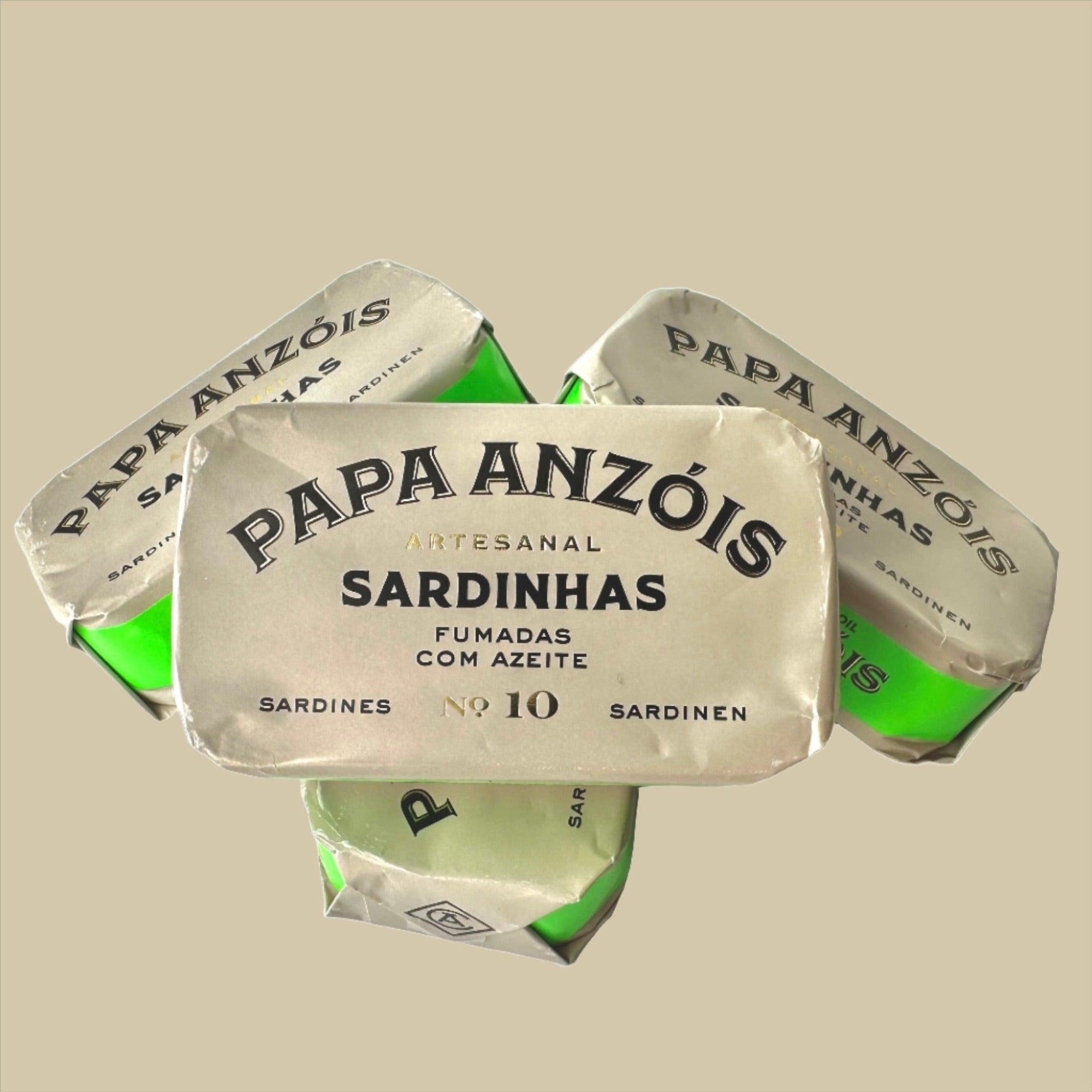 Tõelised suitsusardiinid oliiviõlis | Papa Anzóis