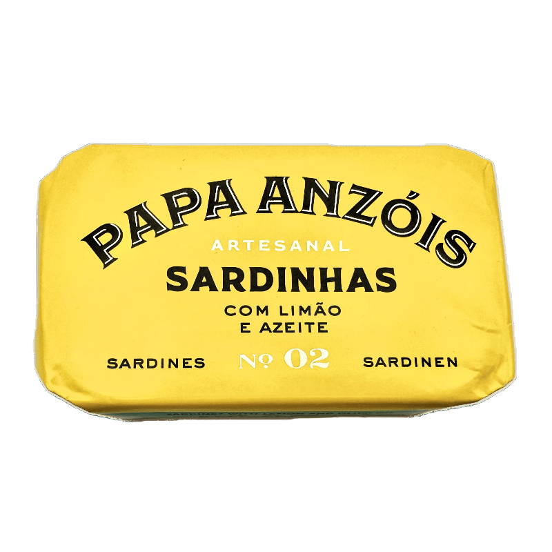 Sardinės pirmojo šalto spaudimo alyvuogių aliejuje su citrina | Papa Anzóis iš Sardinele