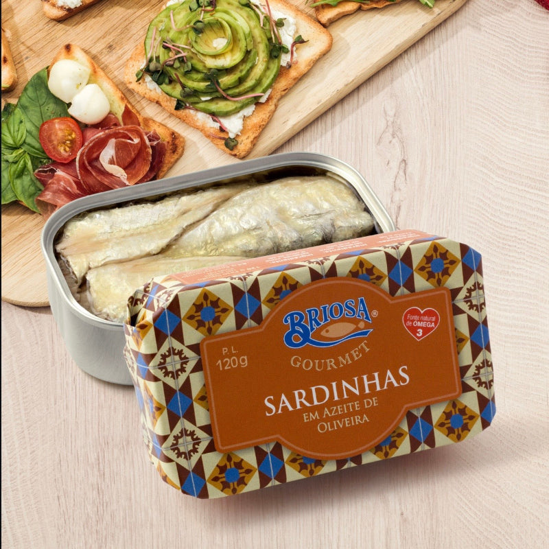 Sardiinid oliiviõlis | Briosa Gourmet