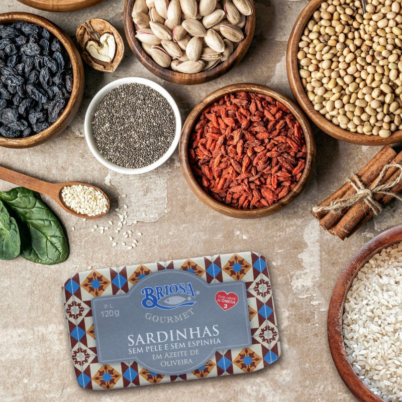 Sardiinid oliiviõlis ilma nahkade ja luudeta | Briosa Gourmet